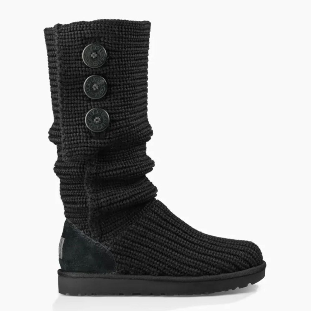 Black UGG boots